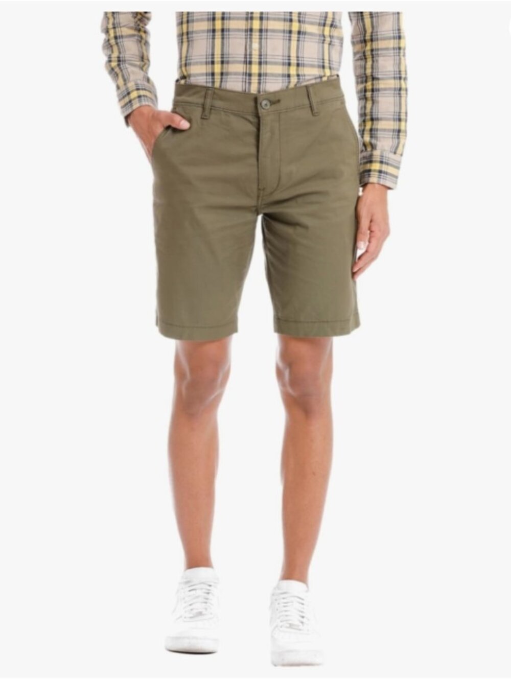 Levi’s XX Chino /40 Shorts Mens Relaxed Fit Stretch Bermuda Canvas Beige
